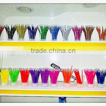 2014 Cheapest promotion ball pen refill,0.7mm plastic refill,colorful gel refills