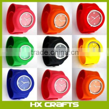 Slap on Silicone Watch Quartz Sports Watch Kid Woman Man Unisex High quality promotional