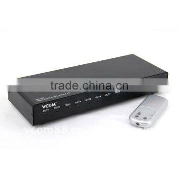 2 In 8 Out HDMI splitter