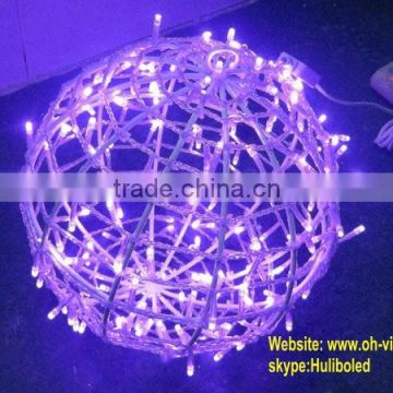 hot sell Round ball christmas silhouettes motif light