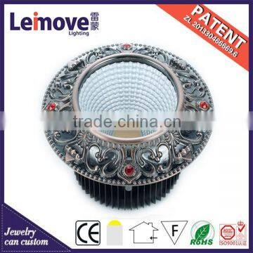 wholesale industrial led light round recessed led downlight housing 15w