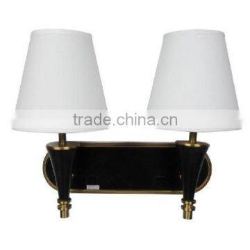 Modern Double Socket Steel Wall Sconce Lamp