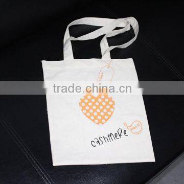 Printed cotton tote bag for clothing