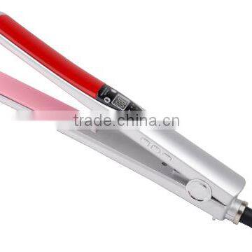 Ceramic MCH Heating Professional Hair Straightener Titanium LED Temp Display photo-6
