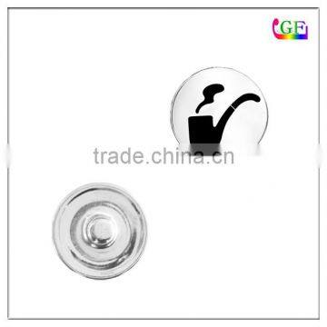 Factory supplier Custom Metal Snap Button Jewelry with MALE SIGN