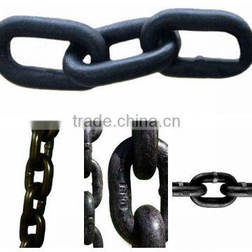 G43 alloy steel galvanized link chain factory ASTM80 NACM 90/96