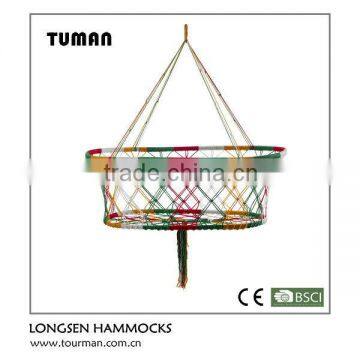 Hanging bed rattan round hammock