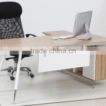 2014 High end L shaped wood executive table | manager table -ED01