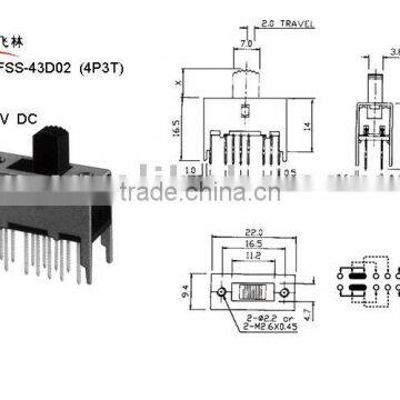 Slide Switch FSS-43D02