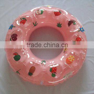 2015 Summer Hotting Sale Inflatable PVC Donut Swim Ring,baby/adult Size Water Swim Ring
