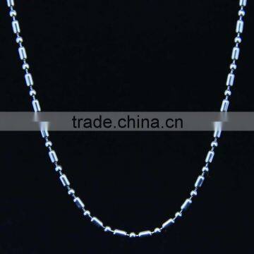 Stainless Steel Rice Chains Necklace