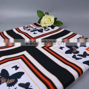 New Fashion Women Dress Lycra Fabric Digital Printting Polyester Scuba Fabric