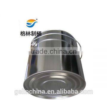2.5L Round Metal Bucket With Metal Handle photo-5