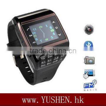 Q7/EG200+ quadband compass 2MP camera wrist watch phone