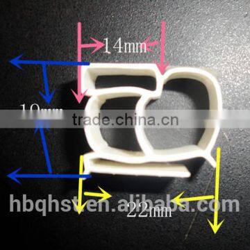 Factory custom cheap price rubber plastic fridge door magnetic sealing strips/freezer protective strips