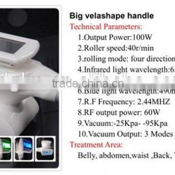 2016 GLM Best Selling V9 Valeshape rf Laser Cavitation Cooling Beauty 5 in 1 Machine for Sale photo-4