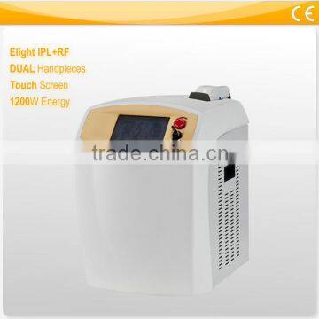Portable Mini E-light Ipl Rf+nd Yag Laser Multifunction Machine,hair Removal Skin Rejuvenation