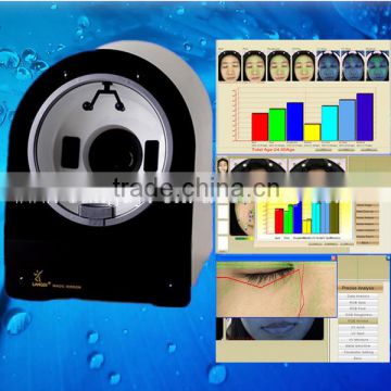 2016 Newest facial skin analyzer portable low price with CE