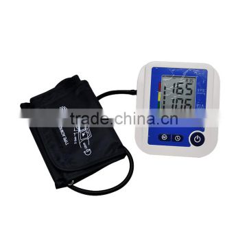 Digital LCD Upper arm Automatic Blood Pressure Monitor with Large Cuff