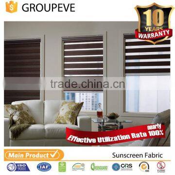 Window Covering Brown Zebra Roller Blinds Wholesale Zebra Fabric