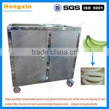 banana peeling and cutting machine