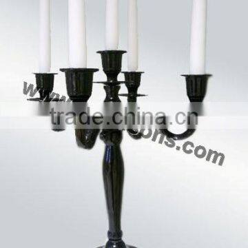 Black metal Floor Candelabra Weddings And Black Metal Aluminium Candelabra