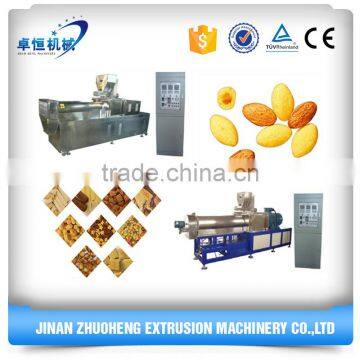 Chocolate Core Filling Puffed Snacks Food Extruder Machine