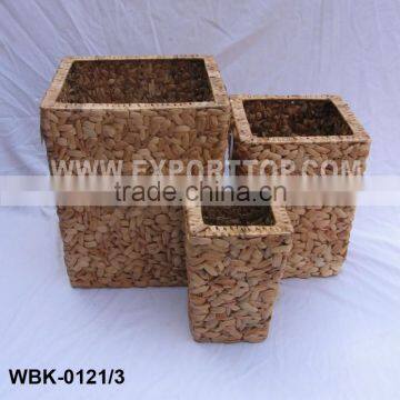 Water Hyacinth Laundery Baskets