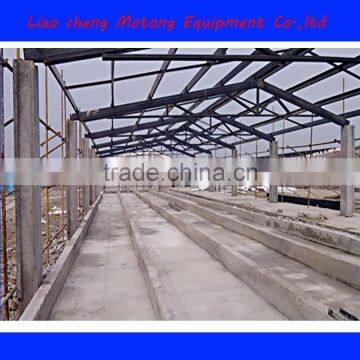 Highly modularized steel structure chicken house