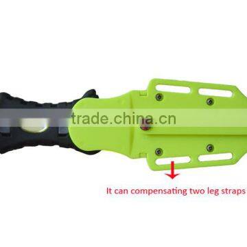 420 Stainless Steel Serrated Point BC Yellow Diving Knifes Survival Knife photo-5