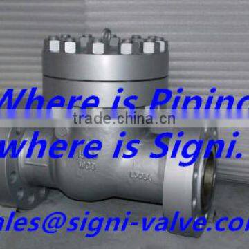 ANSI Swing Check Valve High Pressure Lowest Price