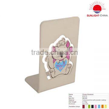 Hight Quality Customized Disney Catoon Cute Cat Book Holder Galvanized Metal Material