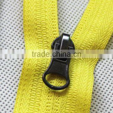 Whosale Reversed Nylon open-end Zipper Metal Zipper
