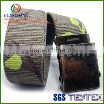 diversification custom woven polyester fashion webbing belts