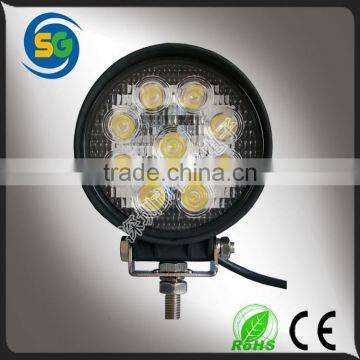 2015 China wholesale hot auto 27w led work light for 4x4 car accesories