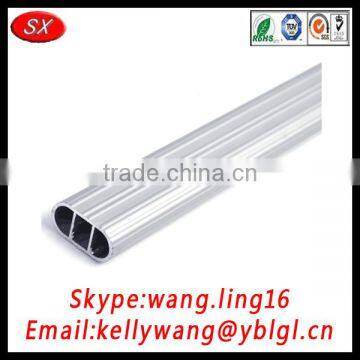 China Customized Wardrobe Clothes Hanging Rail/aluminum Clothes Rod Hanging Wardrobe Rail photo-2