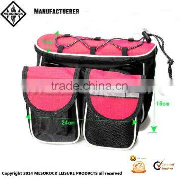 4 in 1 Mountain Bike Front Tube Bag Beam Packet Bag Cycling Bike Bicycle Trame Pannier photo-4