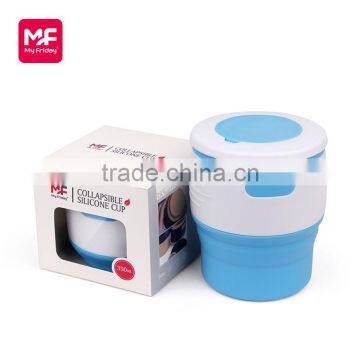 BPA Free FDA Approved Collapsible Silicone Coffee Cup photo-3