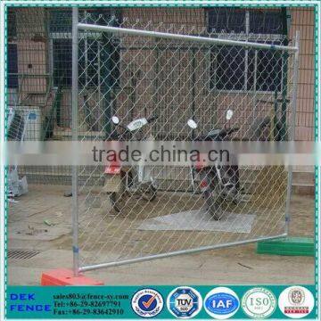 Hot dipped galvanized football movable fence chain link