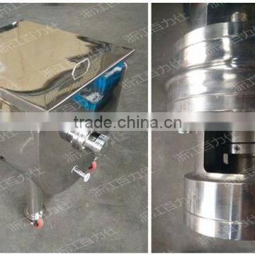 Horizontal Steam Jacketed Ribbon Mixer Grain Mixing Machine photo-4