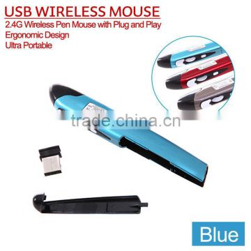 1000 dpi 2.4g wireless presentation pc pen click mouse