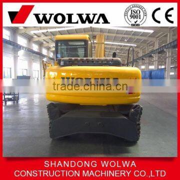 China Wolwa 10t DLS100-9A Wheel Shovel Excavator photo-6