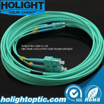 Fiber Patchlead LC to Sc Om3 Duplex Aqua photo-3