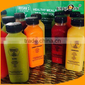 Plastic Energy Drink Beverage Bottles with Ratchet cap