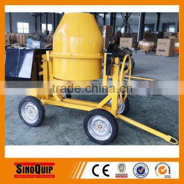 350L Towable Diesel Engine 7HP Concrete Mixer SM350 photo-2