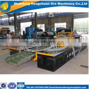 Turn-Key Operation Gold Suction Dredge Boat For Sale/Gold Mining Boat for Sale photo-2