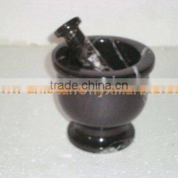 MARBLE MORTAR AND PESTLE HANDICRAFTS photo-2