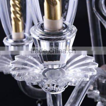 Top Fashion Custom Design Wedding Centerpiece Crystal Cadelabra for Sale photo-2