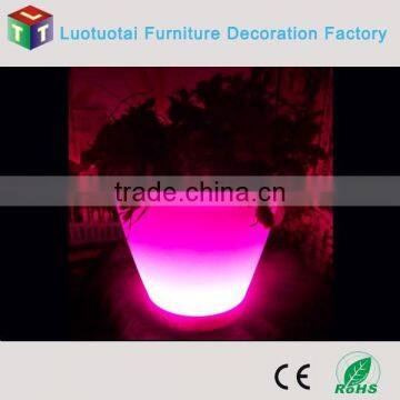 Cheap Waterproof Outdoor Glow LED Flower Pot