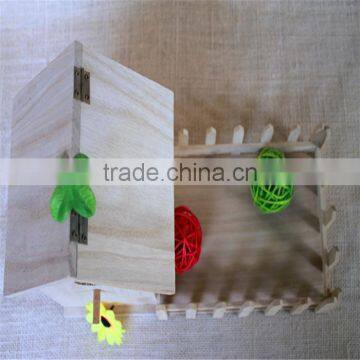 Cheap Prefab Homes Wood Courtyard and Home Decor Wood Words Home and Garden Christmas Decorations Wood House Toy for Sale photo-5